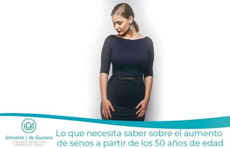 aumento de senos a partir de los 50 años de edad